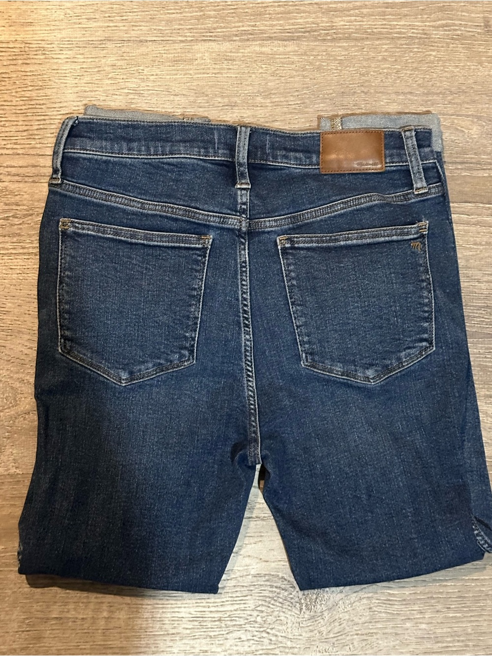 Madewell High Rise Skinny Jeans Women’s Size 29 Dark Wash Stretch Denim - Picture 8 of 10